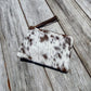 Classic Cowhide Clutch pouch with 3 card slots inside