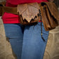 Leather Utility Belt Bag | Festival Hip Bag | Leather fanny pack | BOHO style bag | Travel belt bag